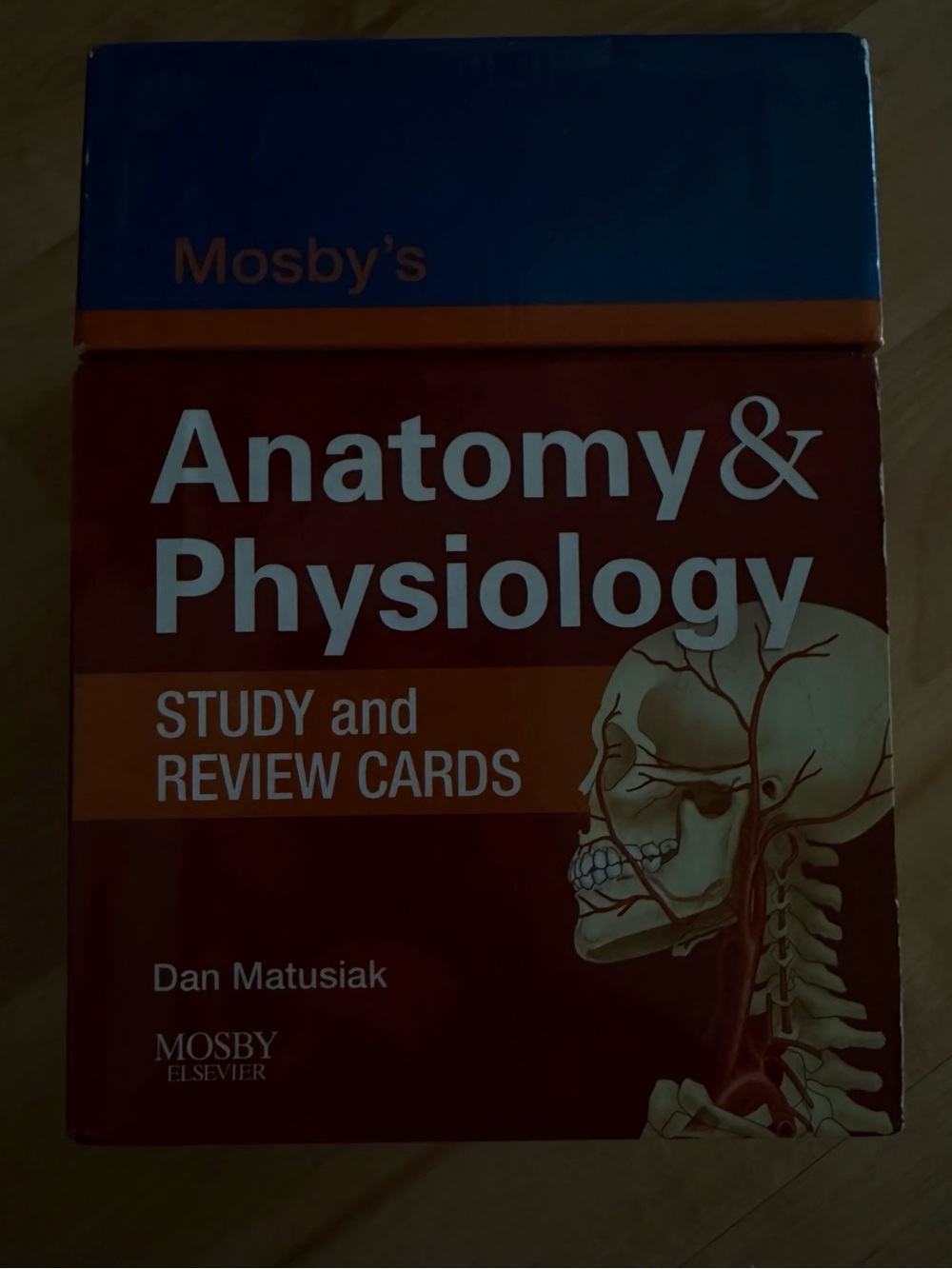 Mosby’s Anatomy & Physiology Study and Review Cards - Red